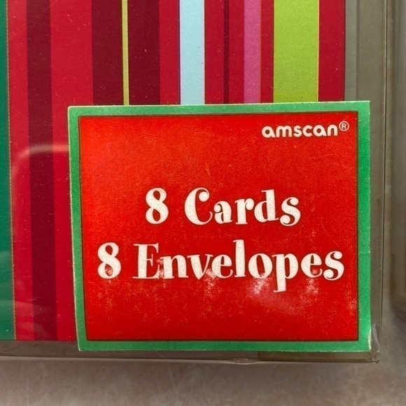 Y2K NIB “Holiday Buzz” Ornament Invitations Set of 2 (16 total) - Picture 4 of 8